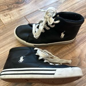 Ralph Lauren Size 5 High Top Sneakers